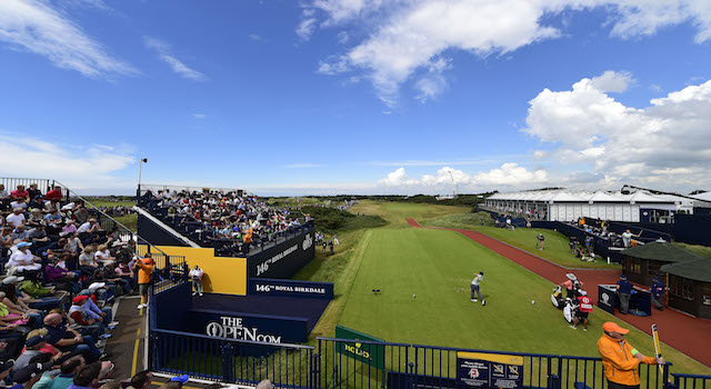 Beautiful weather, sunshine lead to nice scores on day three at the Open Championship 
